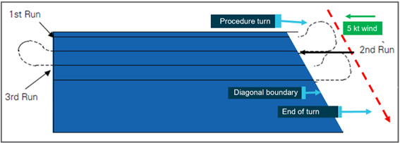 Figure 6: Diagonal boundary paddock example &nbsp;