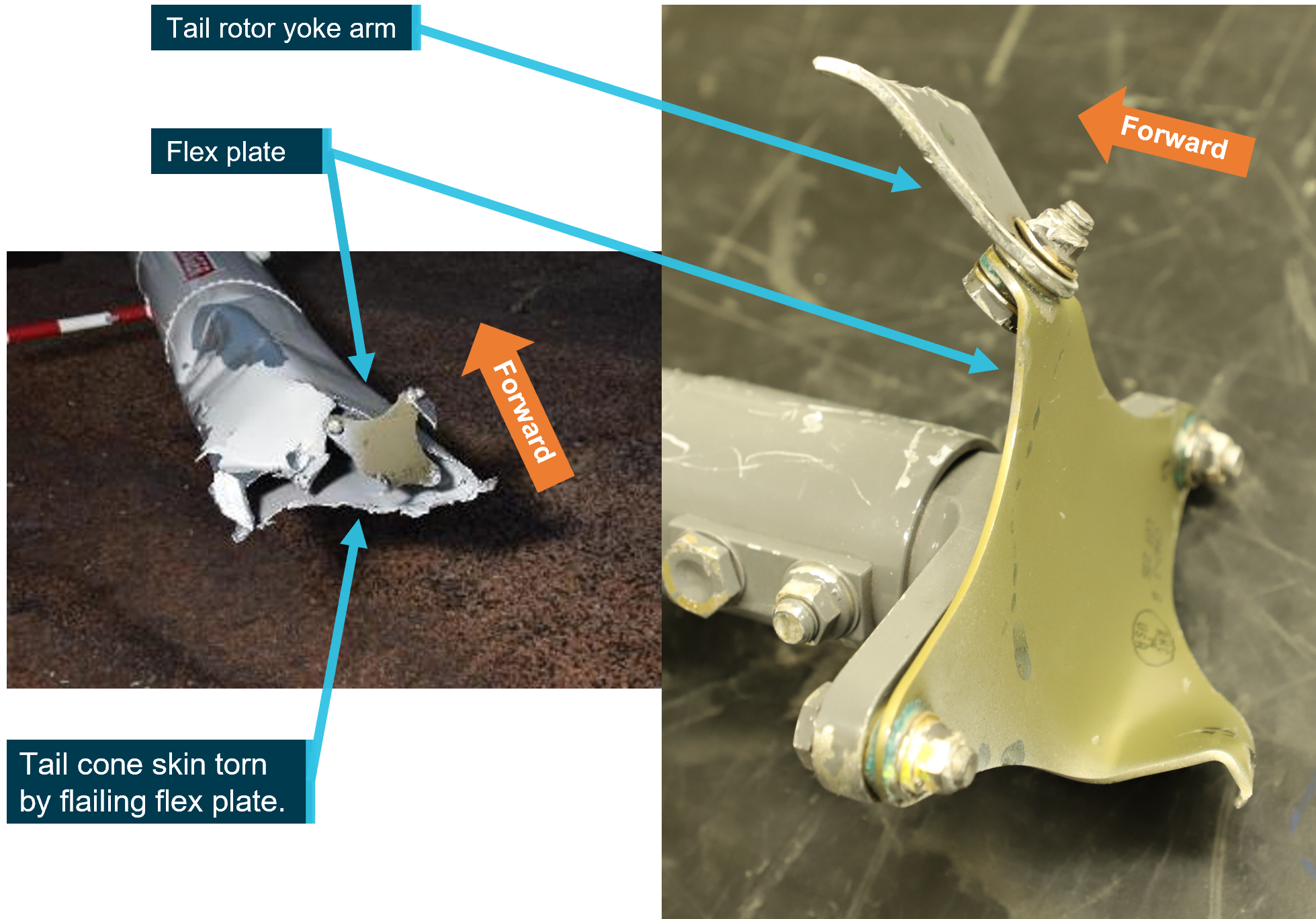 Figure 11: Tail cone and aft flex plate