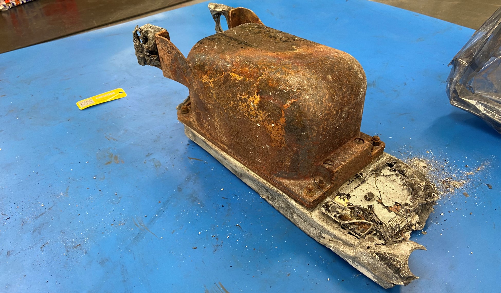 Figure&nbsp;9: FDR prior to disassembly