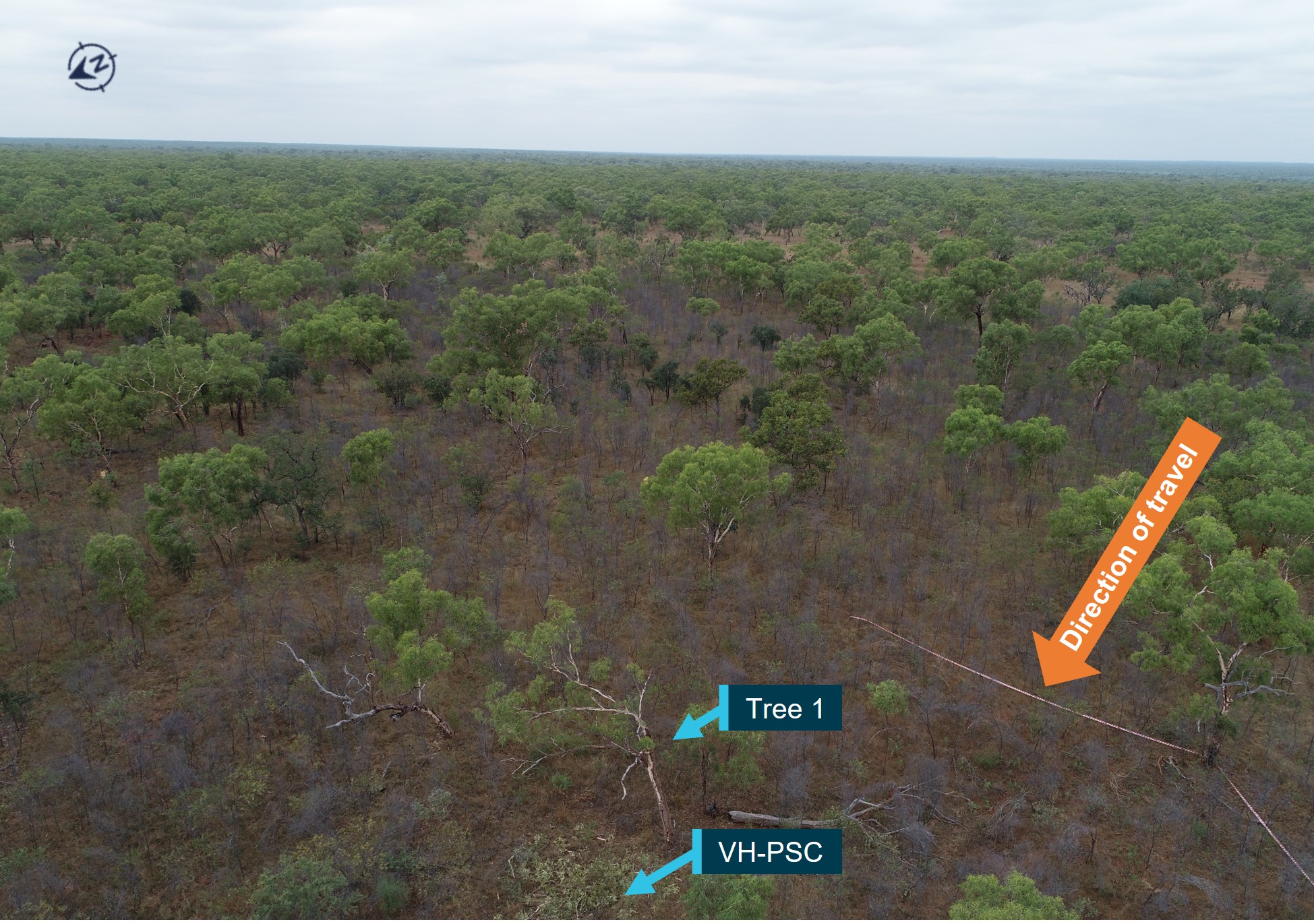Figure&nbsp;5: Site location, showing surrounding vegetation