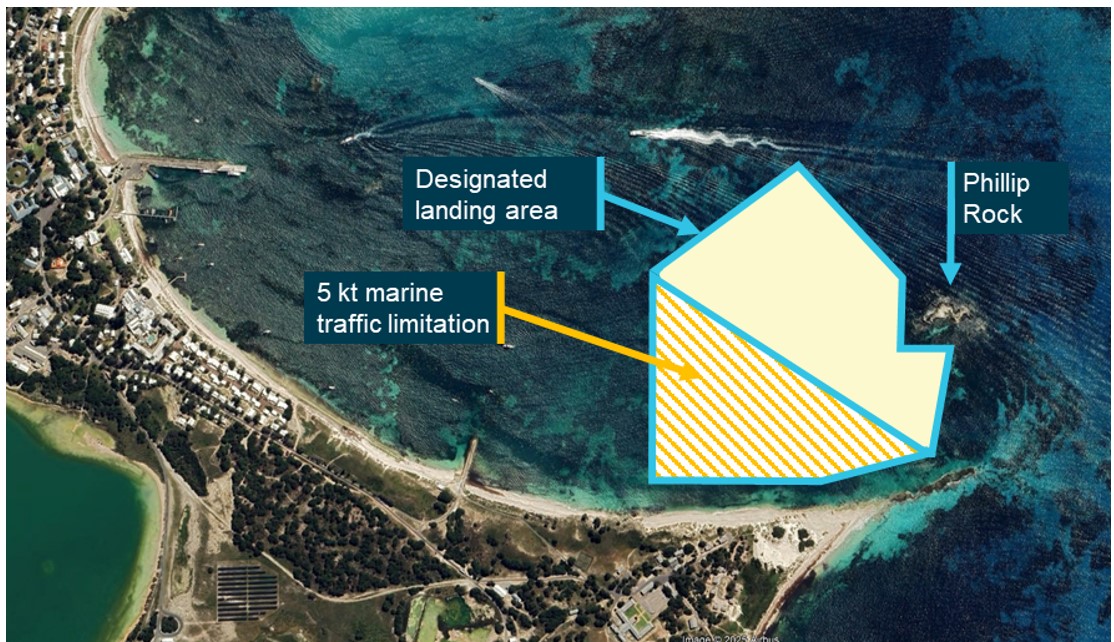 Figure&nbsp;4: Thomson Bay approved floatplane landing area
