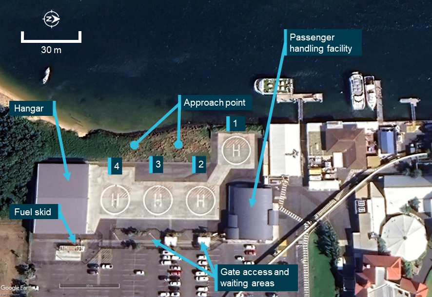 Figure&nbsp;61: Sea World Heliport