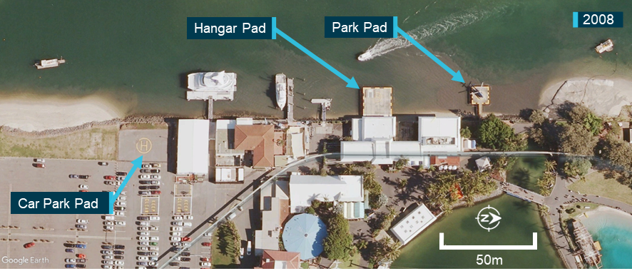 Figure&nbsp;74: Car park pad prior to redevelopment