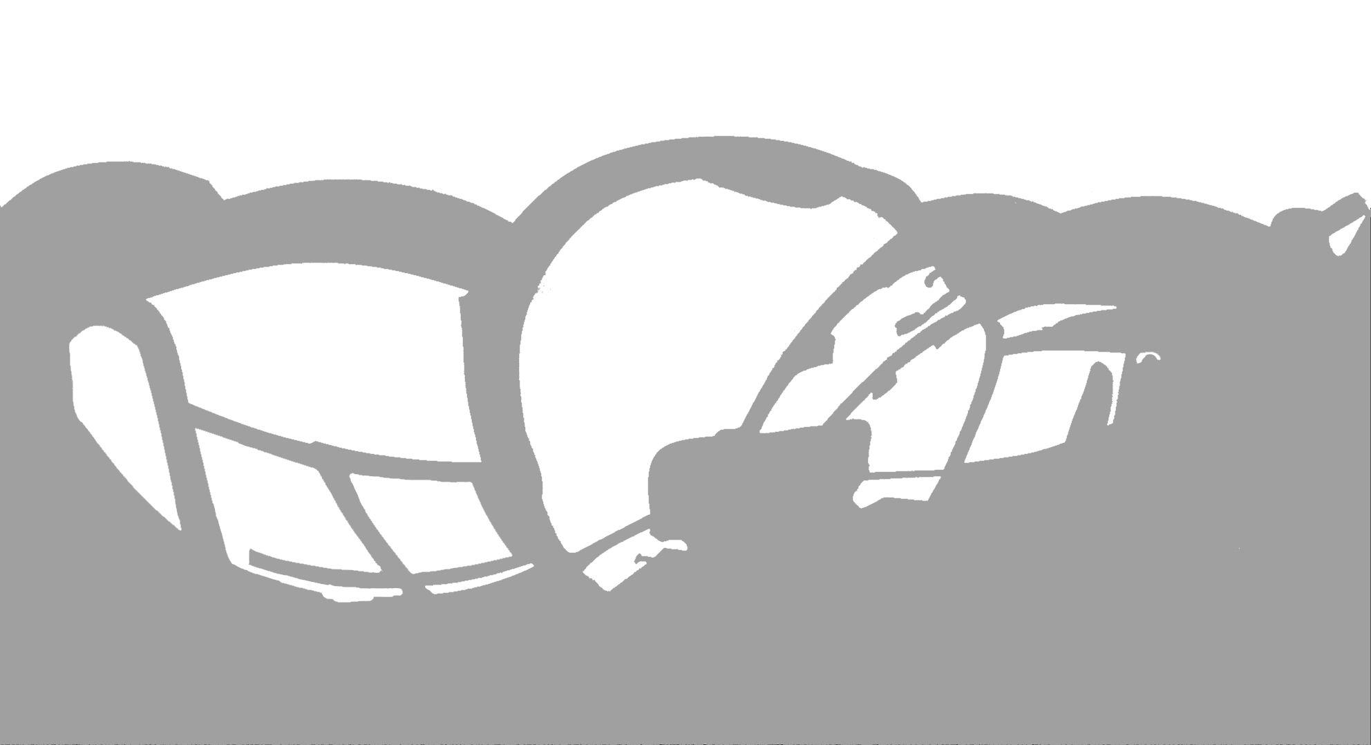 Figure&nbsp;14: Cleaned equirectangular view from the design eye position