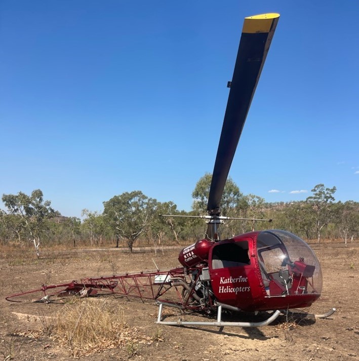 Figure 4: Helicopter accident site