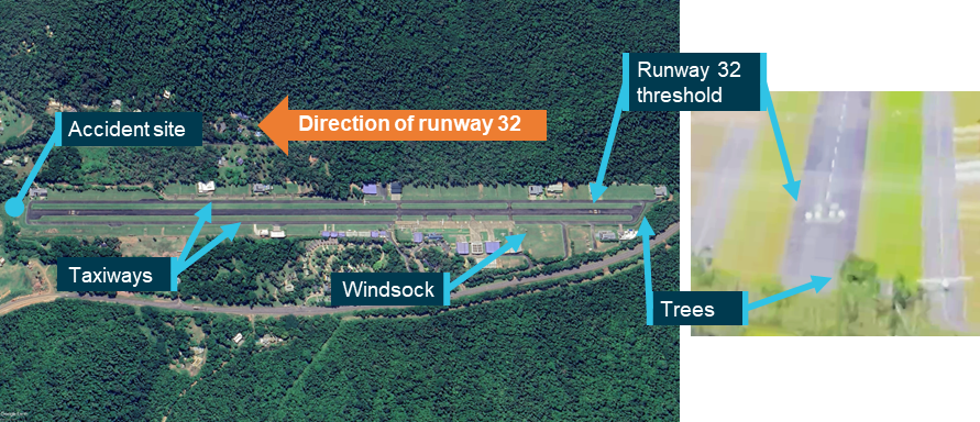 Figure&nbsp;5: Whitsunday Airport runway environment