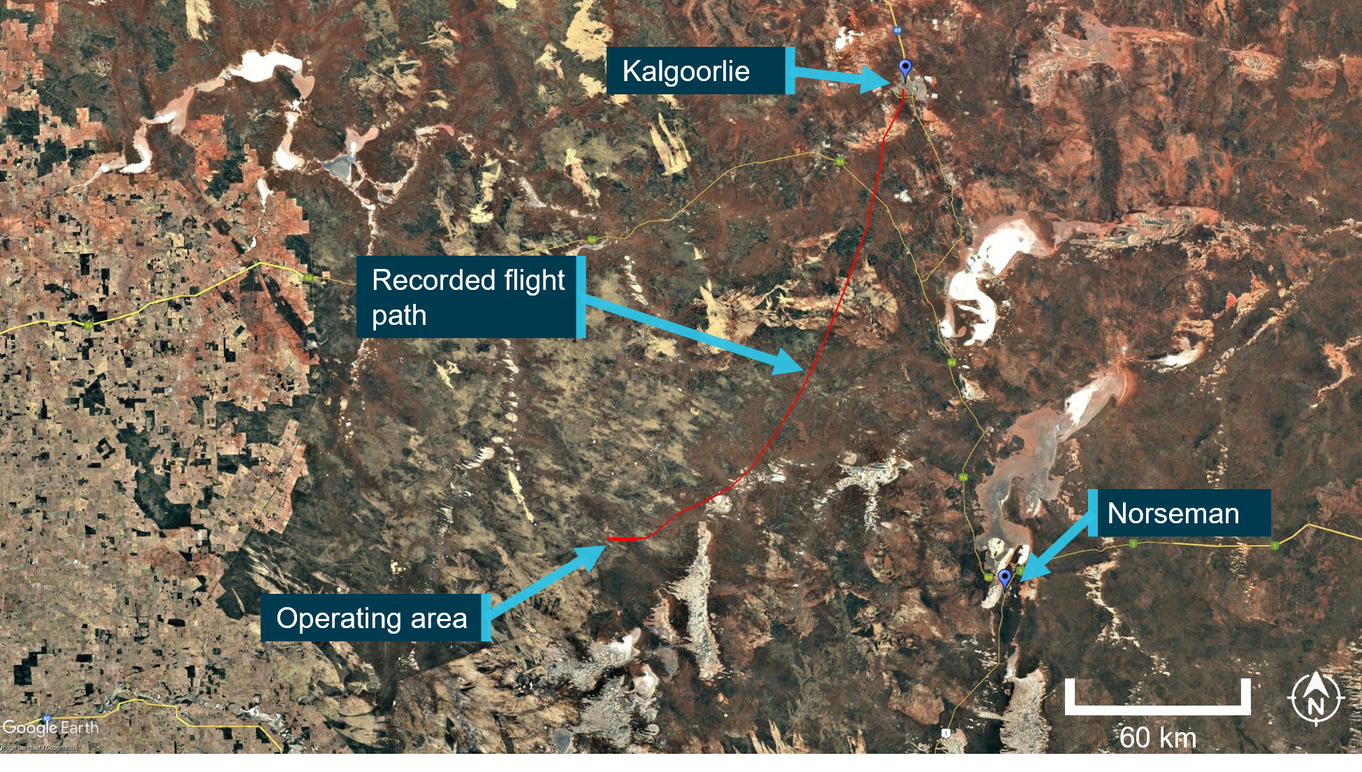 Collision with terrain involving Cessna U206G, VH-JVR, 124 km west of ...