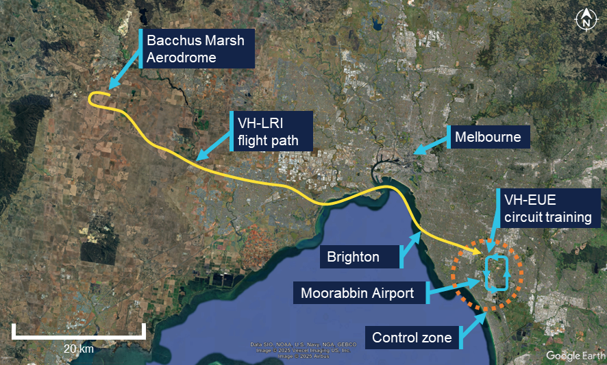 Aircraft flight paths