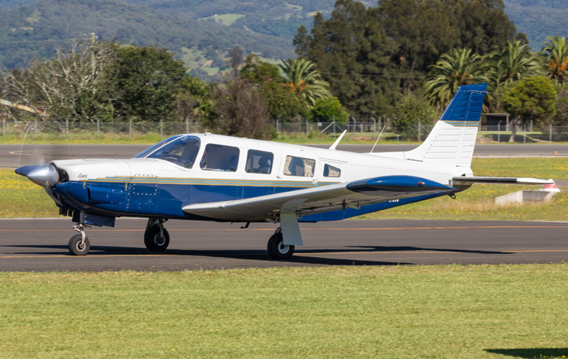 An image of VH-JVA taxiing.