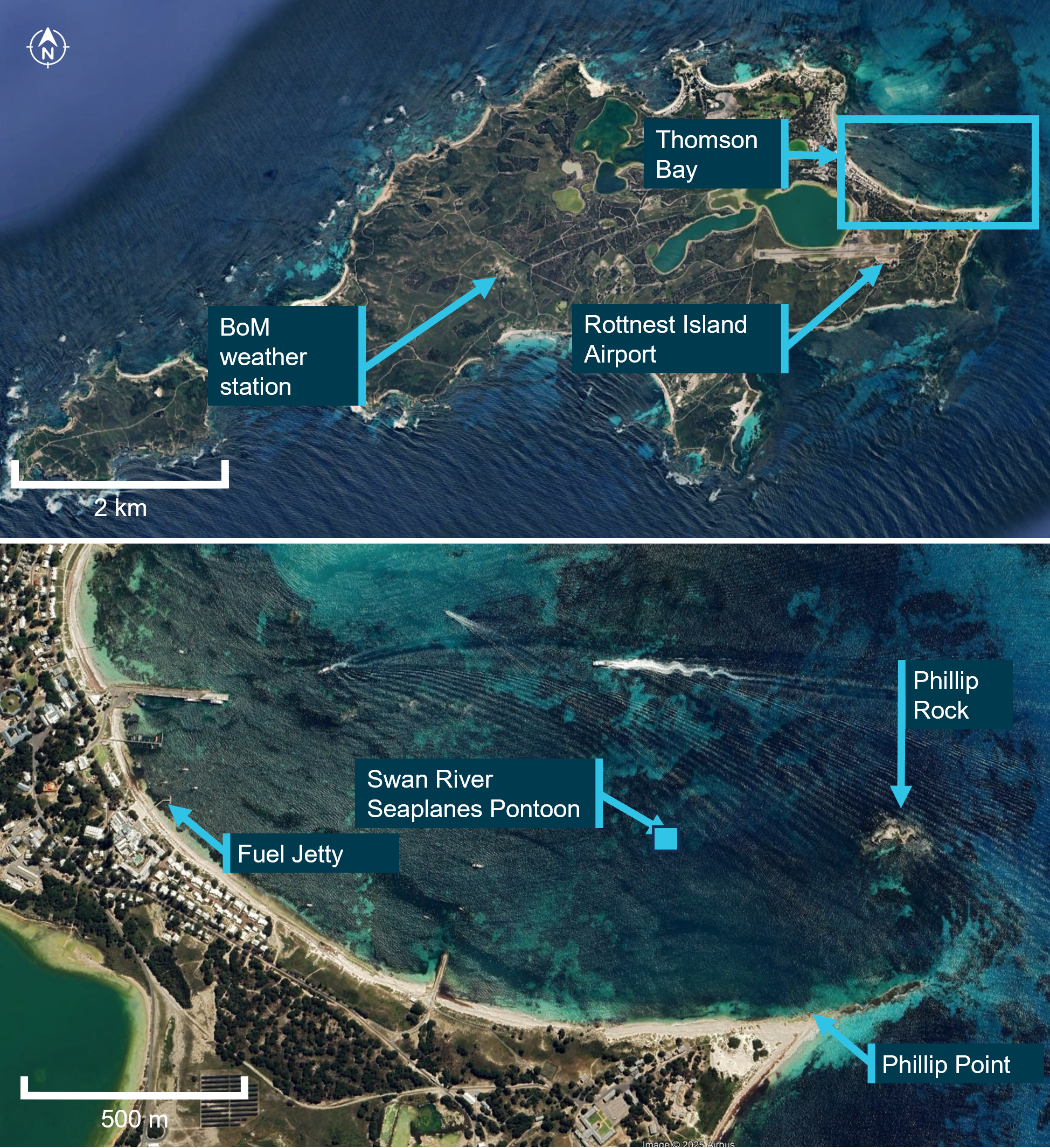 Rottnest Island and Thomson Bay