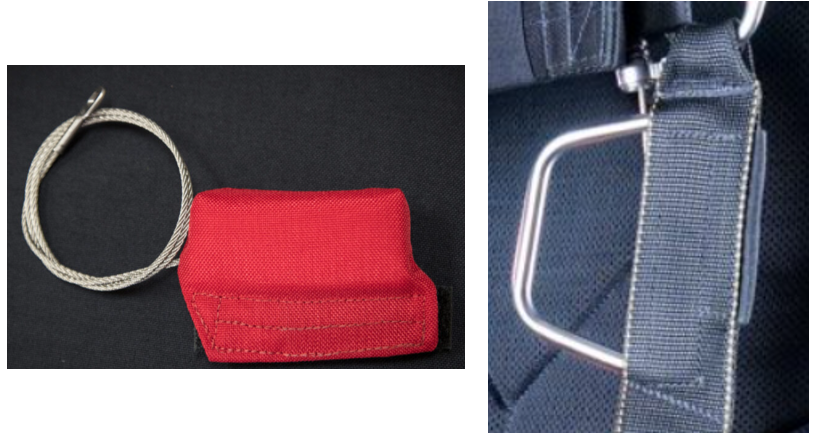 Pud ‘Phat Daddy’ soft reserve handle (left) and D handle (right)