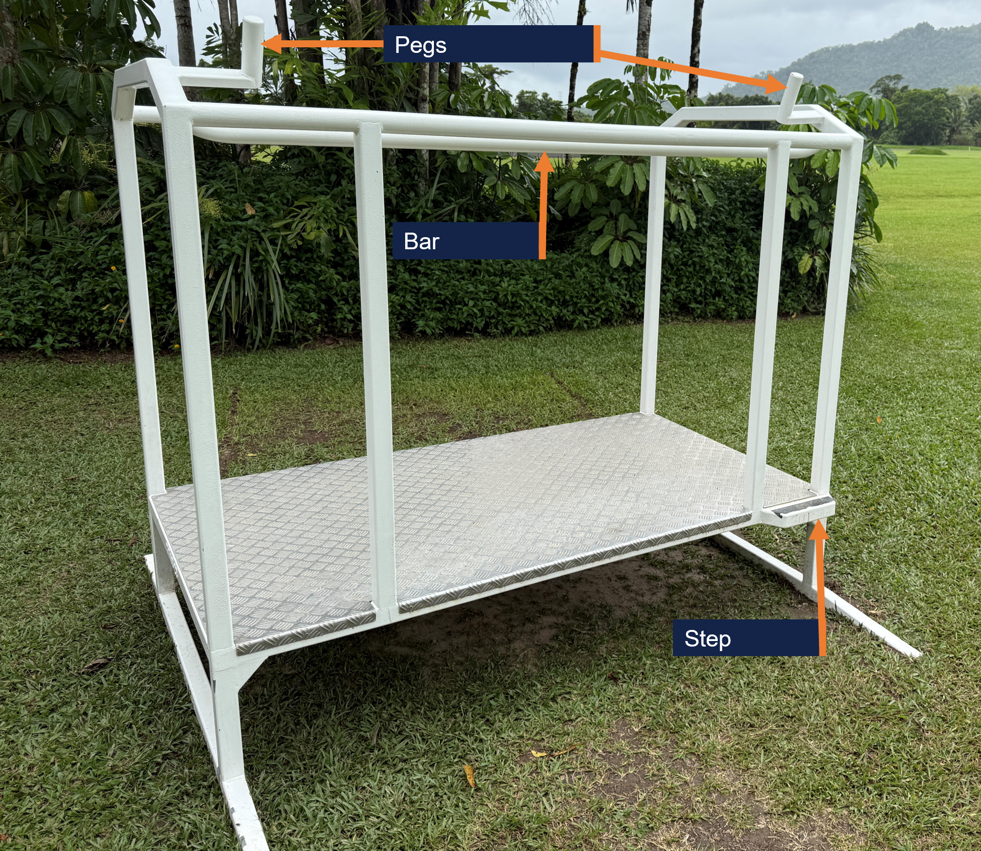 Tully mock-up aircraft for practising dirt dives