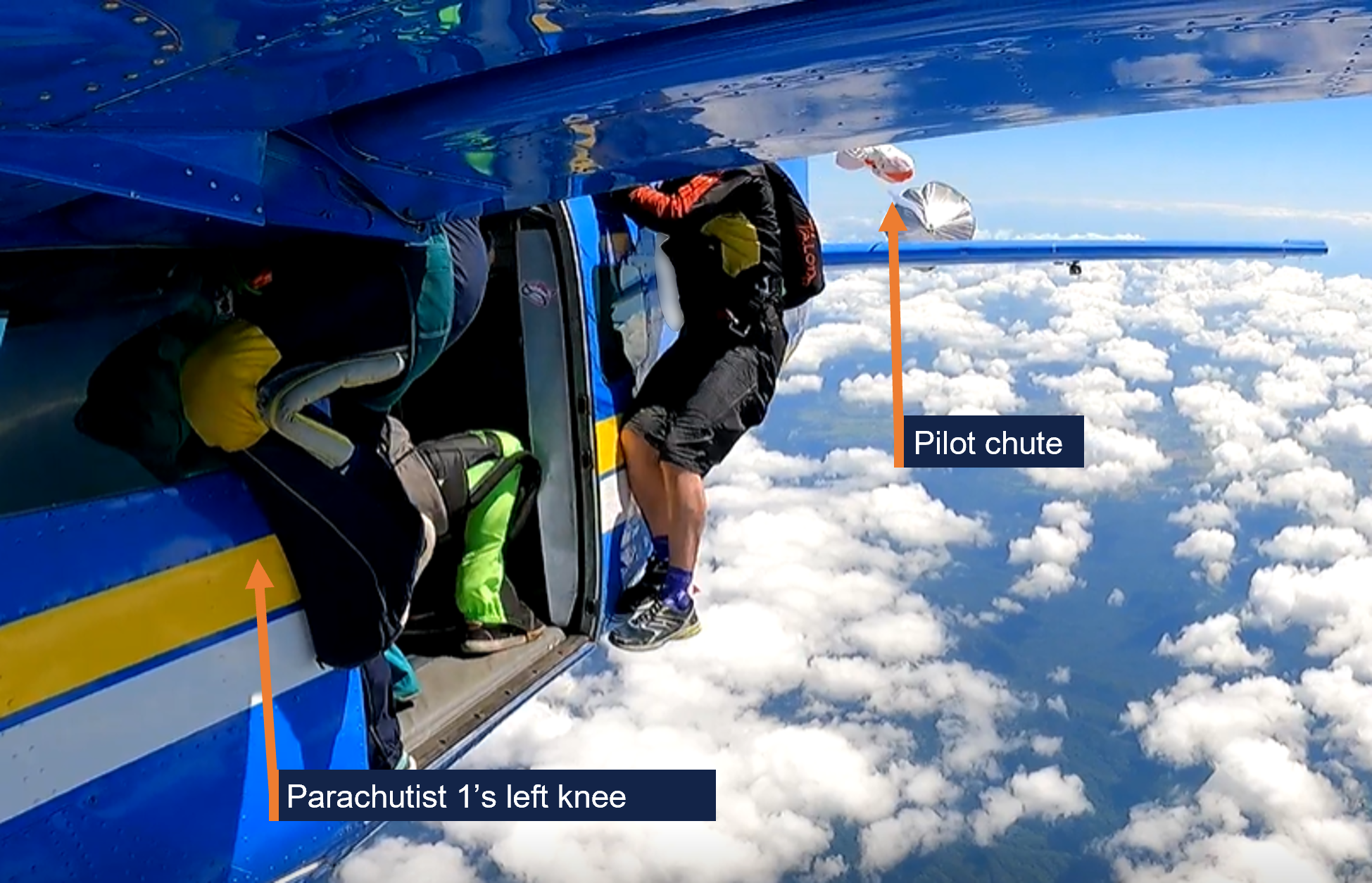 Pilot chute deployment 