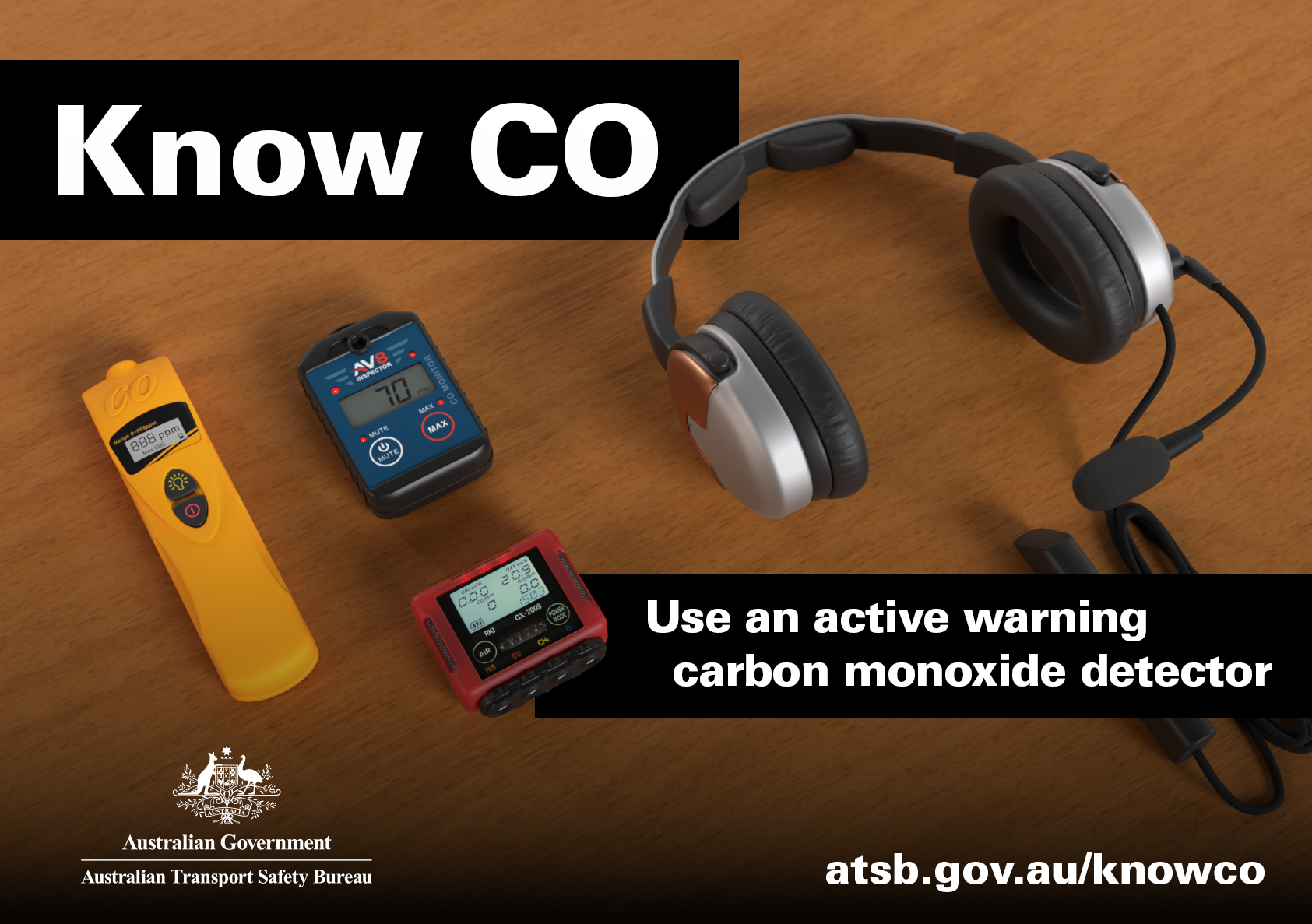 Active CO detectors