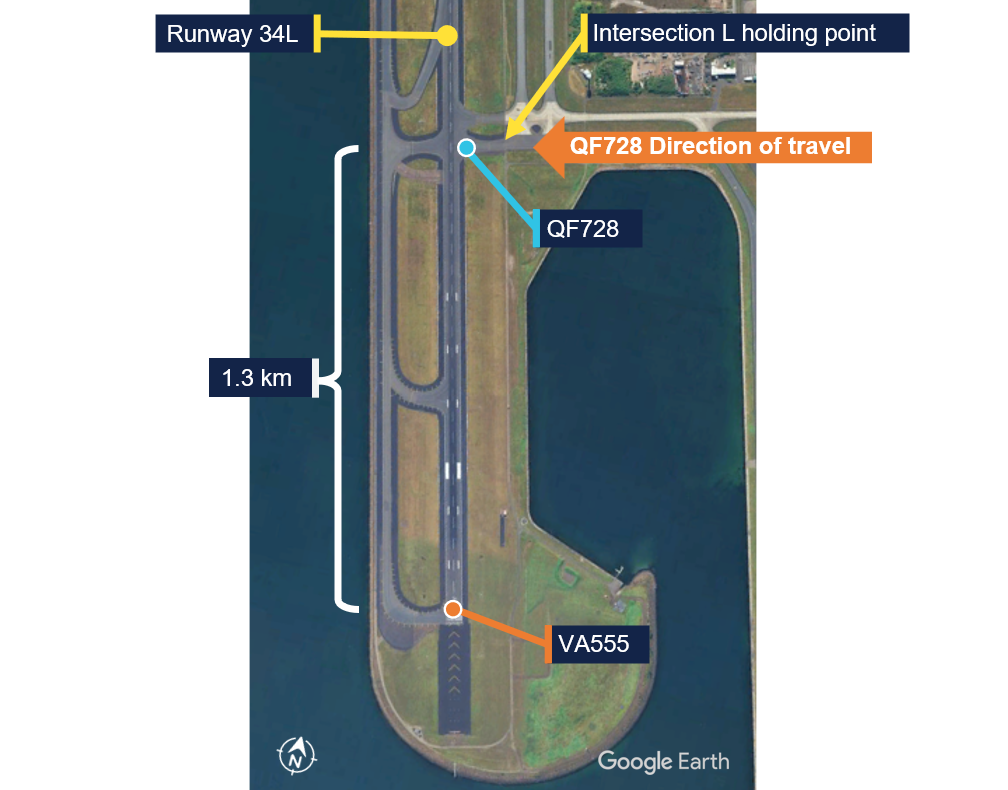 QF728 and VA555 positions at 1004:48
