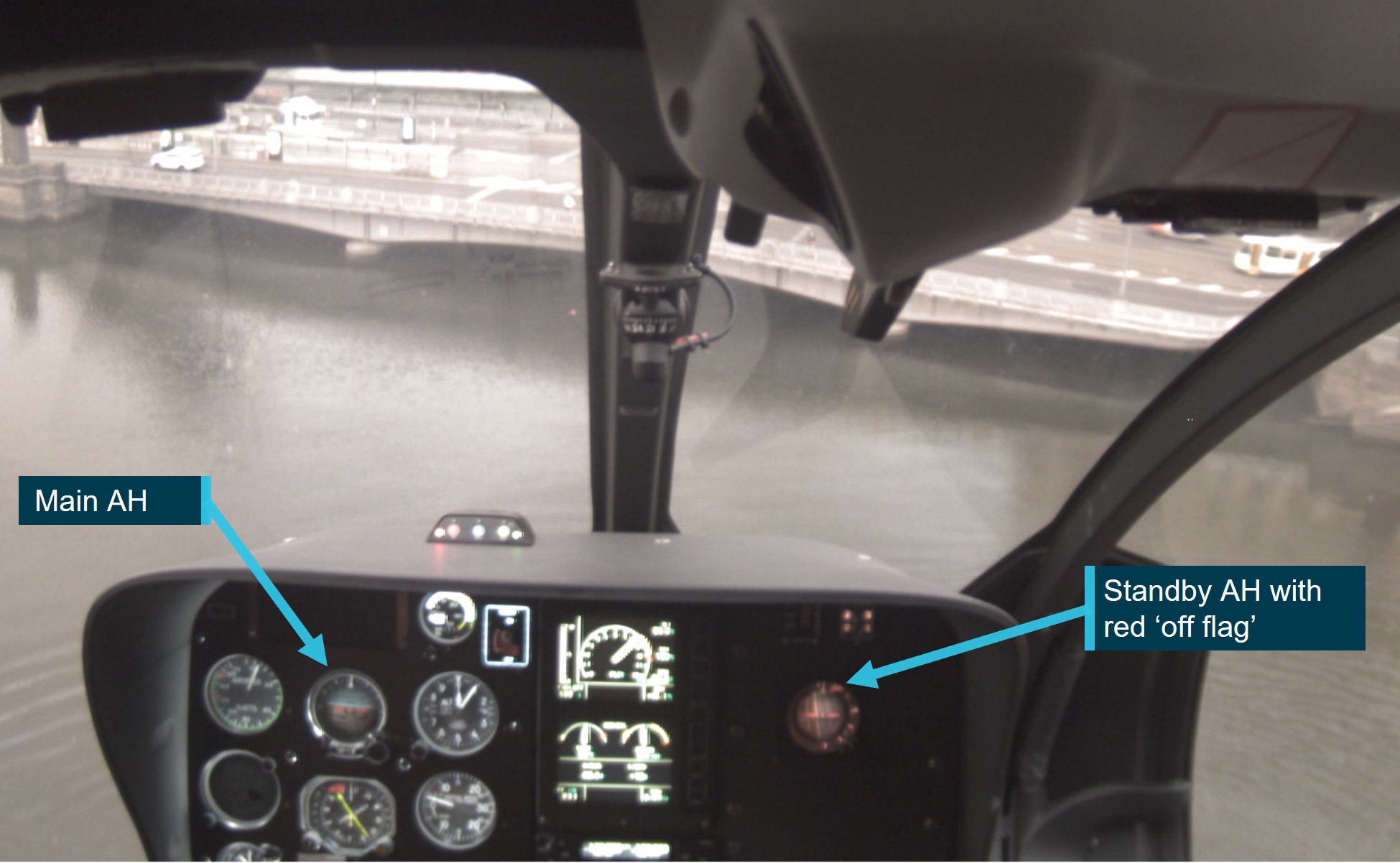 Figure 3: XWD take-off from Batman Park HLS