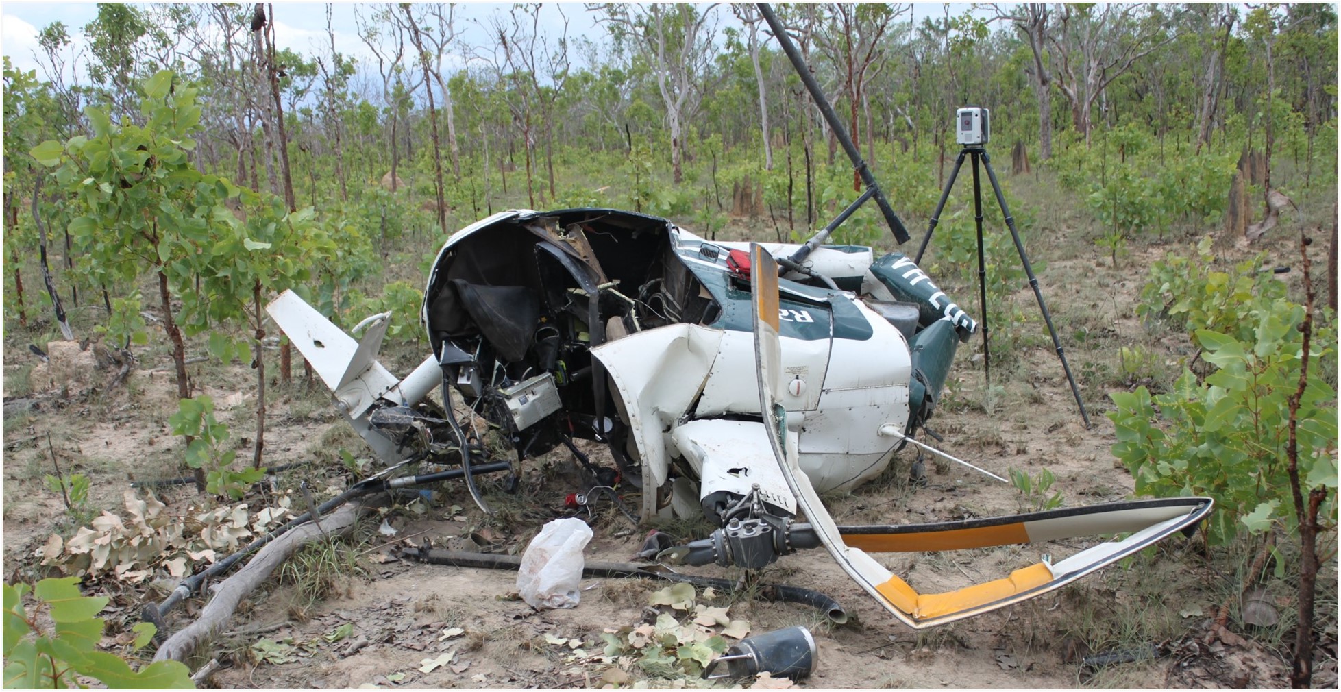 Figure 3: VH-LOS wreckage