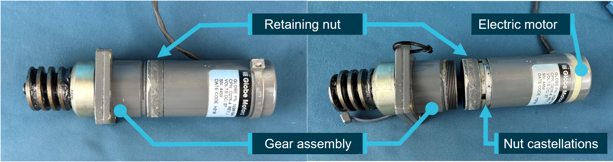 Gearmotor assembly