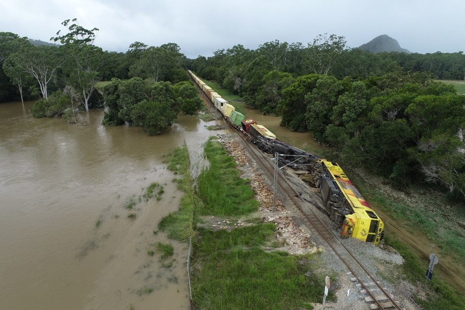 Derailment of freight train Y279 Traveston, Queensland, 23 February 2022