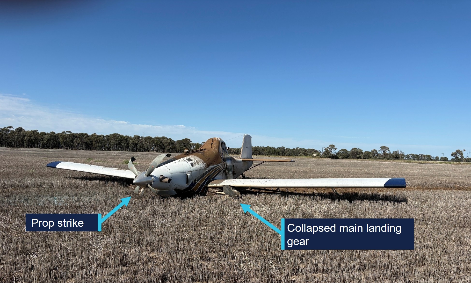 Aircraft post-accident