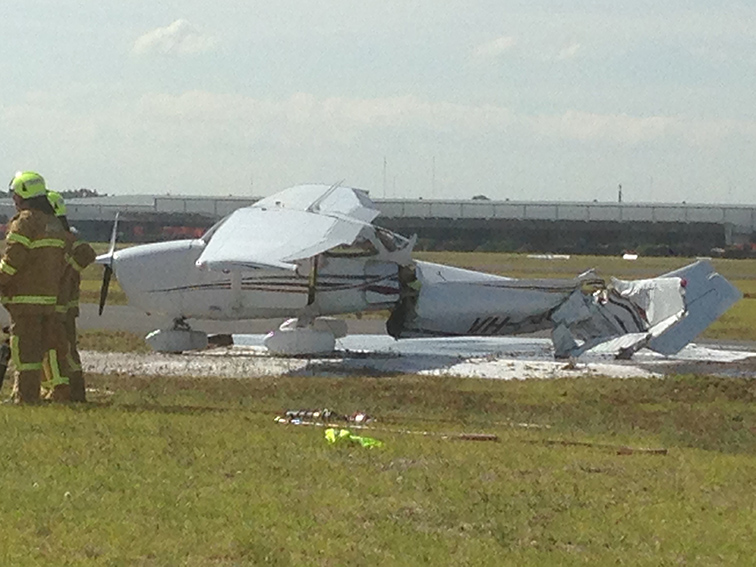 Figure 4: Damage to VH-EUU
