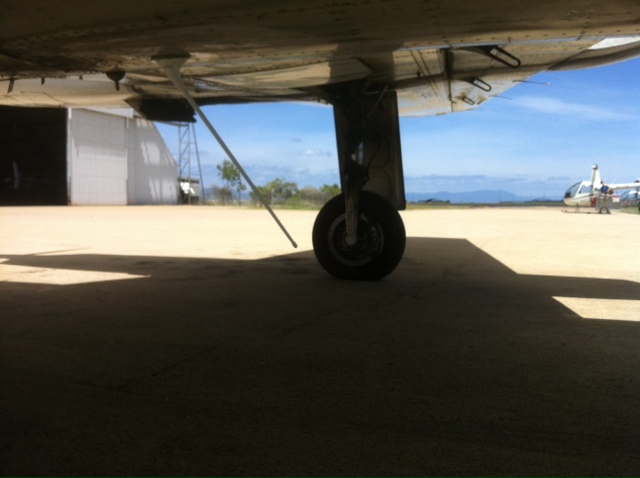 Figure 2: Photo of new antenna fitted to VH-TXK