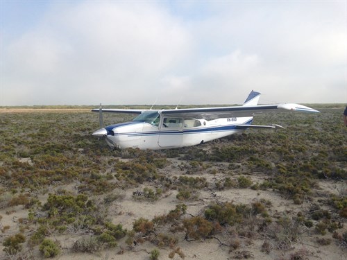 Figure 3: VH-BKD in the mangroves
