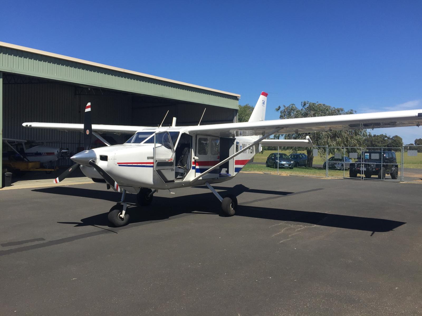 Gippsland Aeronautics GA-8 aircraft, registered VH-FGN. Source. Aircraft operator