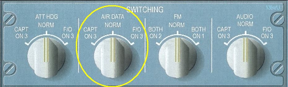Figure 3 Air Data Swithching