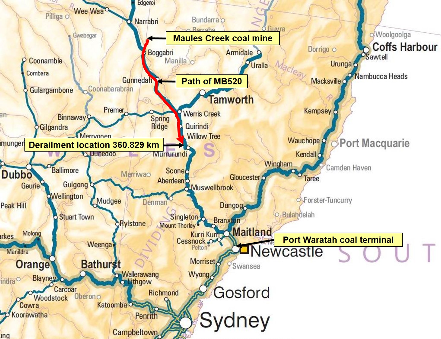 Figure 6: Location of incident at Pangela