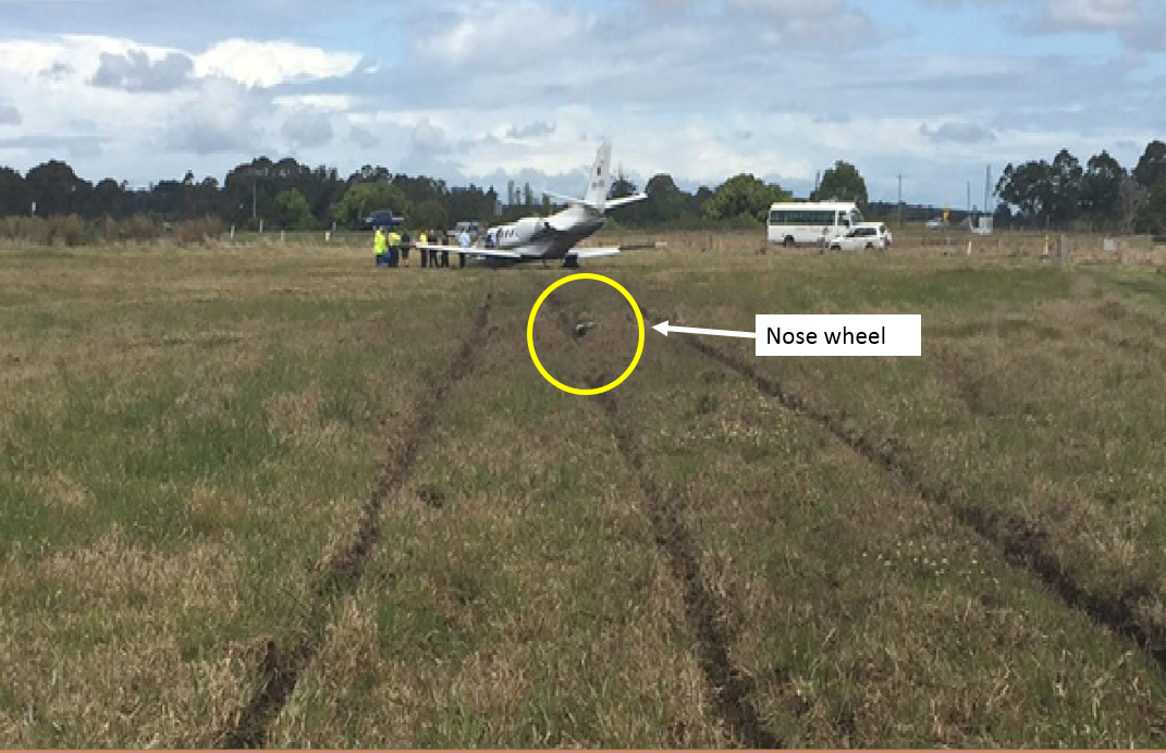 Figure 2: Accident site. Source: Lismore City Council – annotated by ATSB