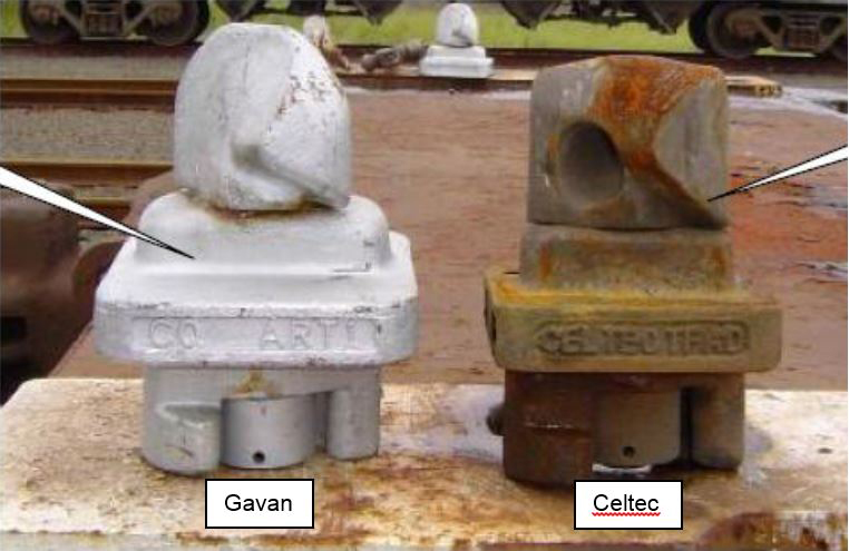 Figure 2: Twist lock types