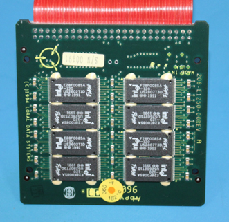 Figure 5: Memory board (removed from inside the crash-protected module)