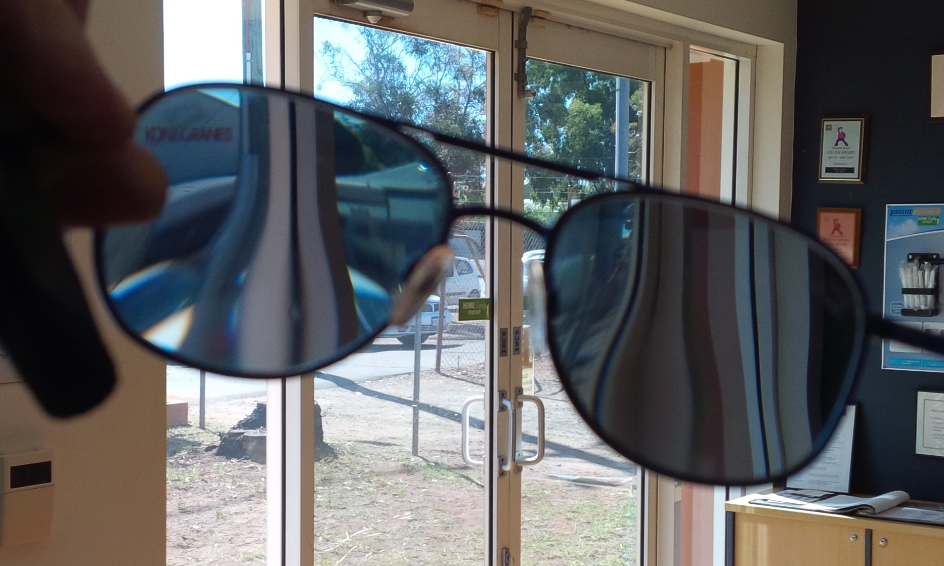Figure 6: Prescribed tinted sunglasses