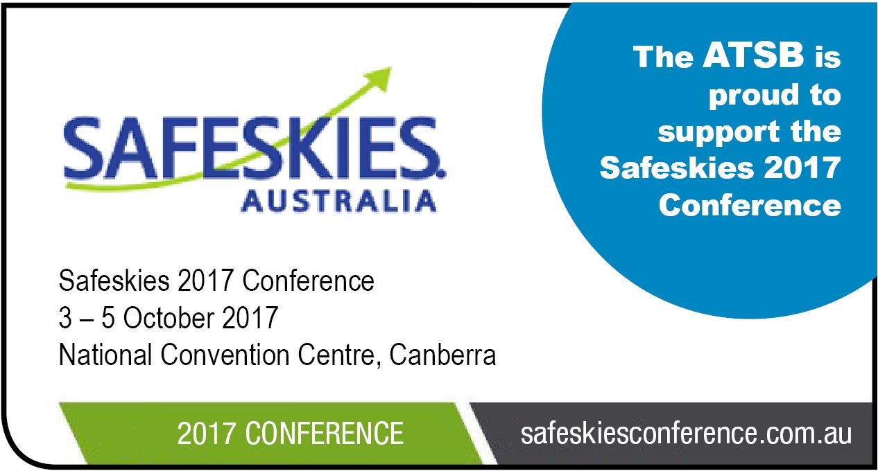 Newly appointed manager of Safeskies conference | ATSB