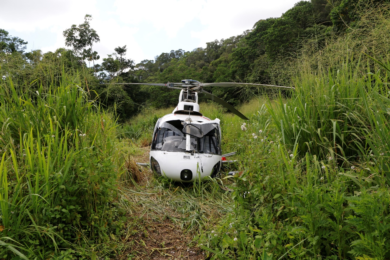 Figure 2: VH-SFX at the accident site