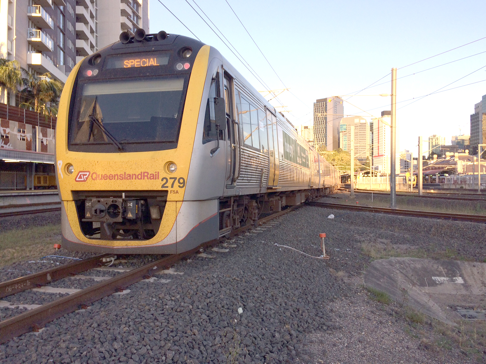 Queensland Rail suburban passenger train 1W33
