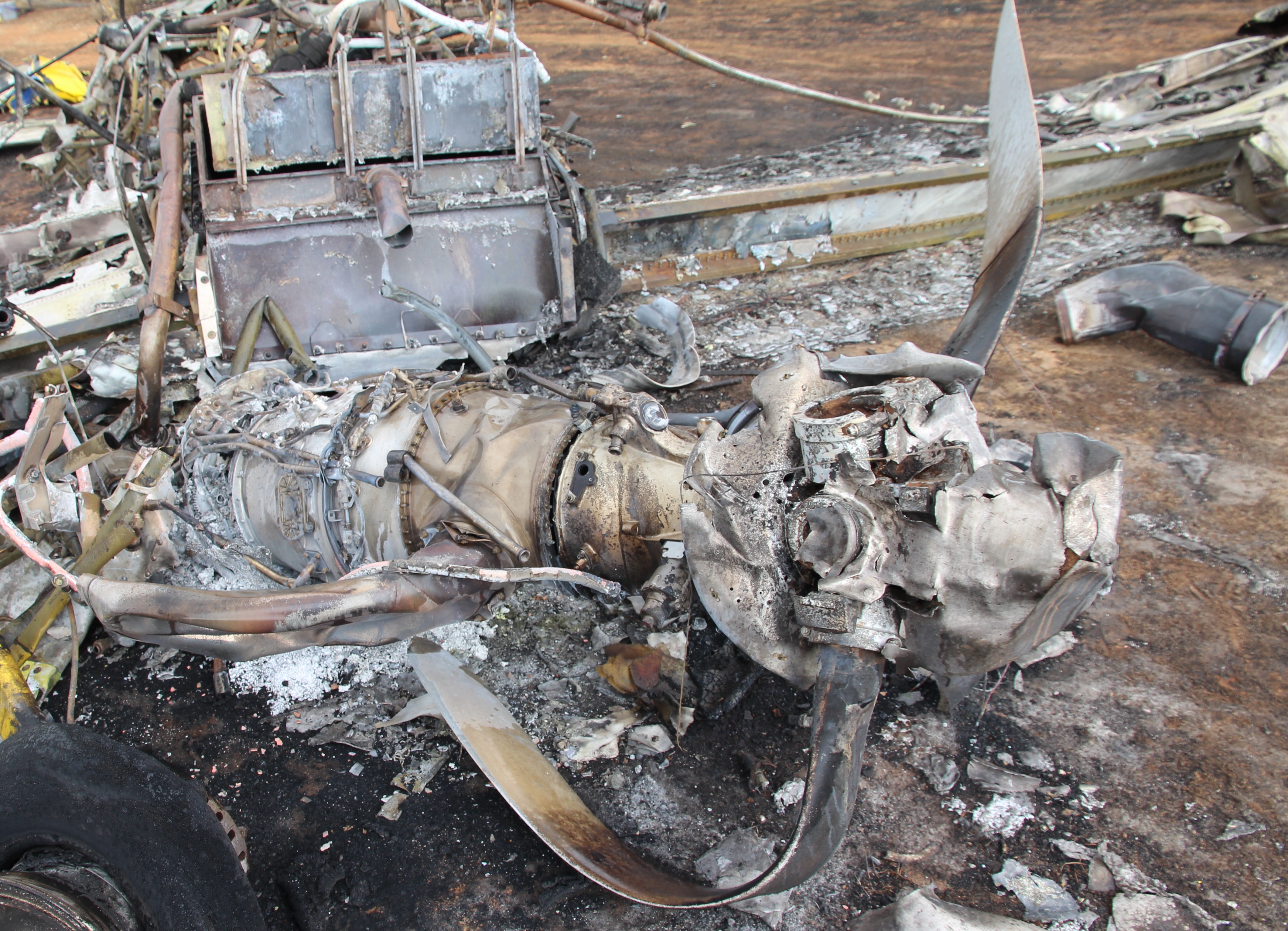 Figure 6: Engine and propeller assembly