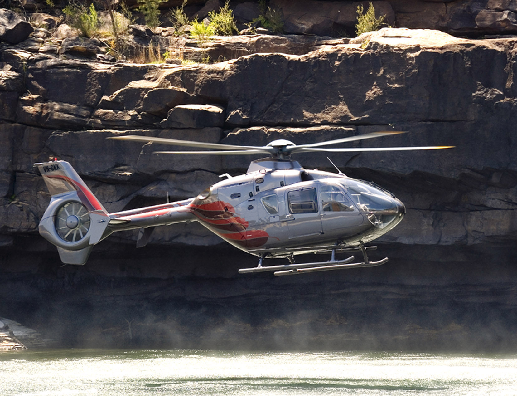 EC135 T1, registered VH-GKK   Source: Supplied. Copyright: Not to be reproduced
