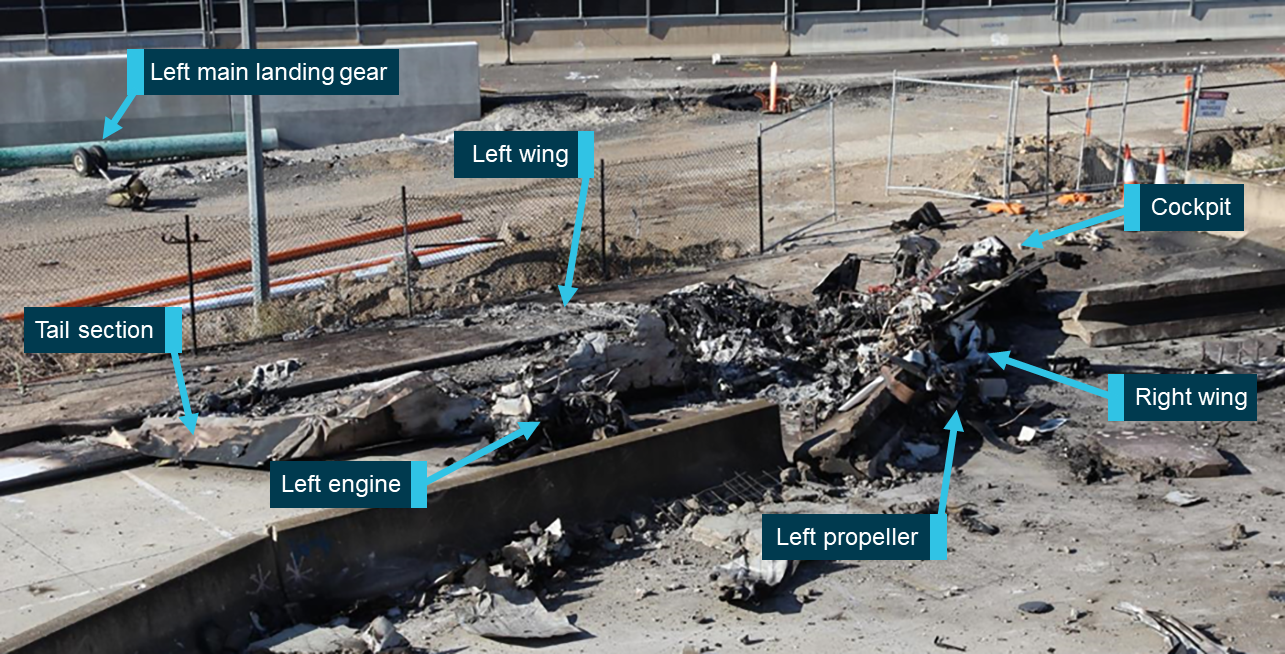 Figure 28: Main wreckage