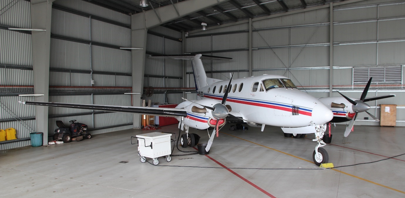 Figure 40: Image of exemplar aircraft taken at an angle of 30o showing the increase in engine cowl fuselage and vertical tail surface that would be exposed to the relative airflow with a sideslip of 30o