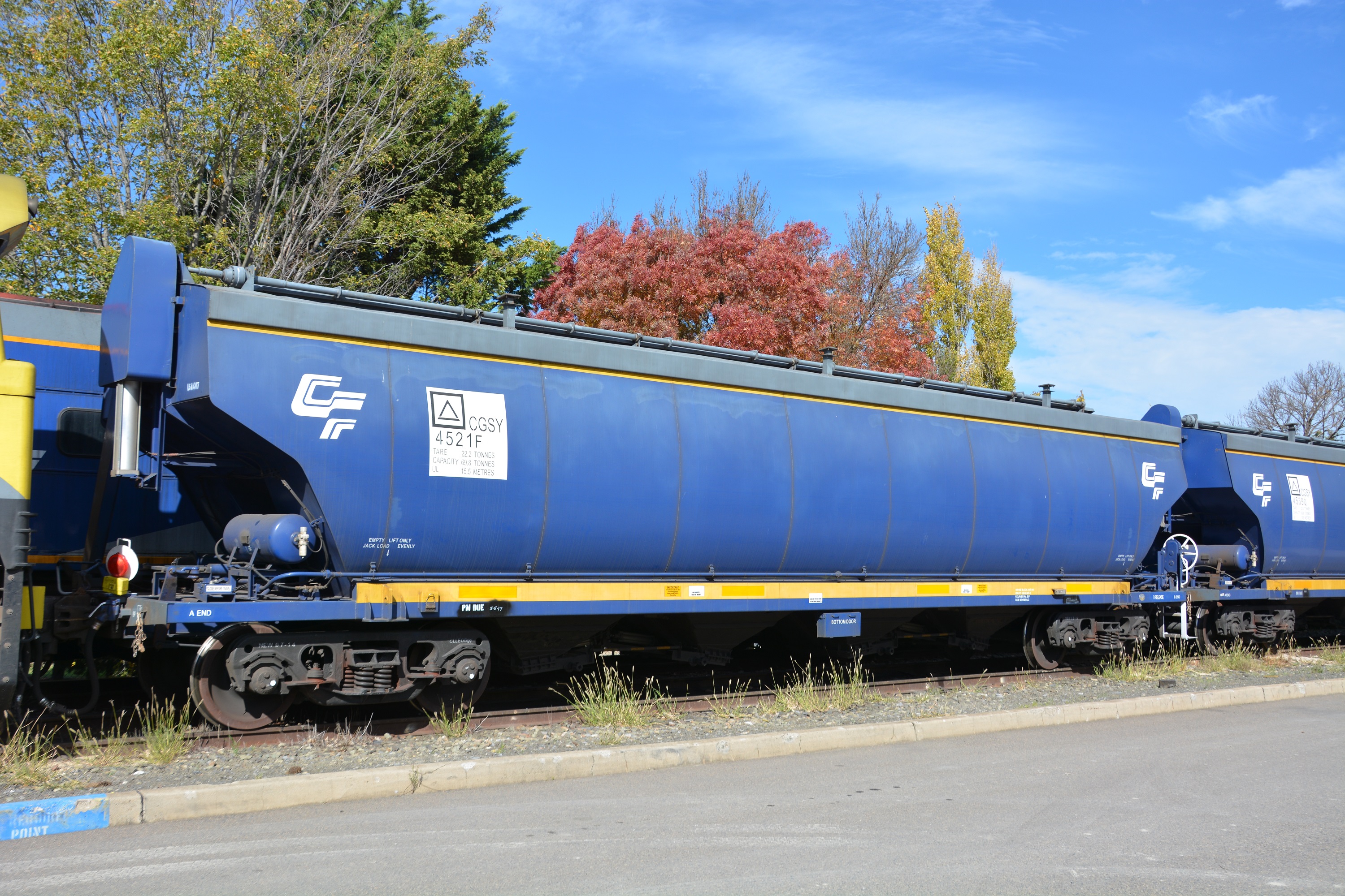 Figure 7: CGSY wagon. This figure shows CGSY wagon CGSY451F. Source: ATSB