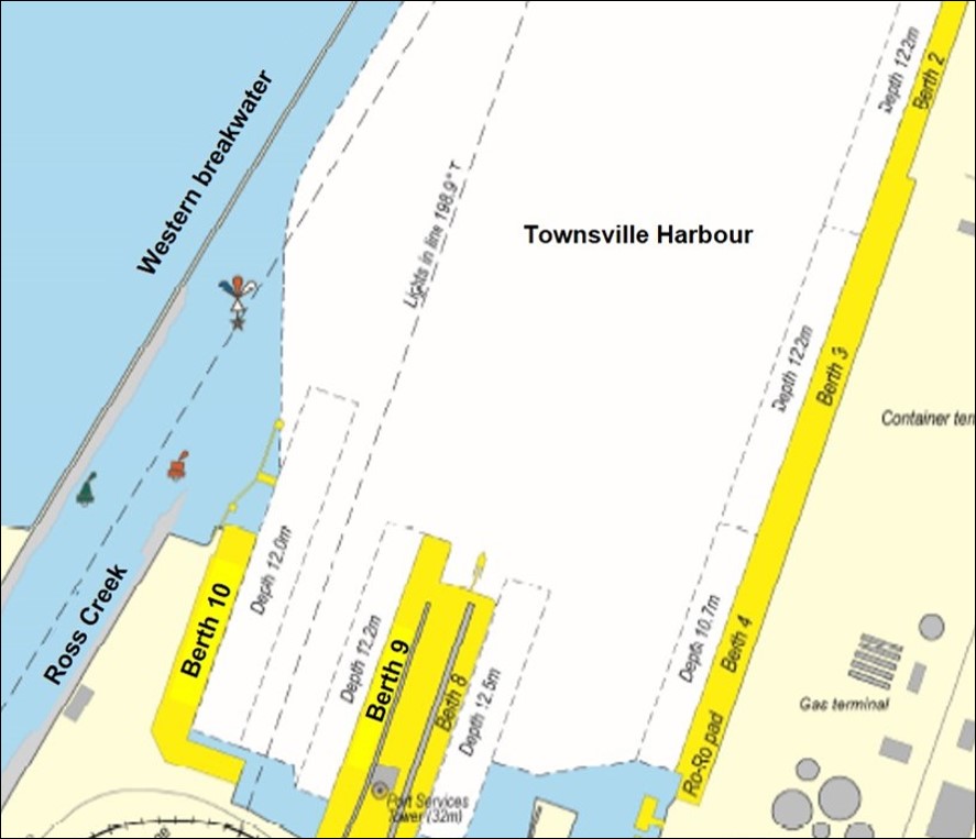 Figure 6: Townsville Inner Harbour. Source: Maritime Safety Queensland