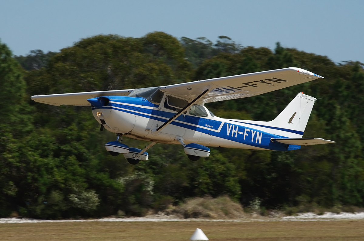 Figure 3: VH-FYN, taken in September 2009 at Dunwich, Queensland