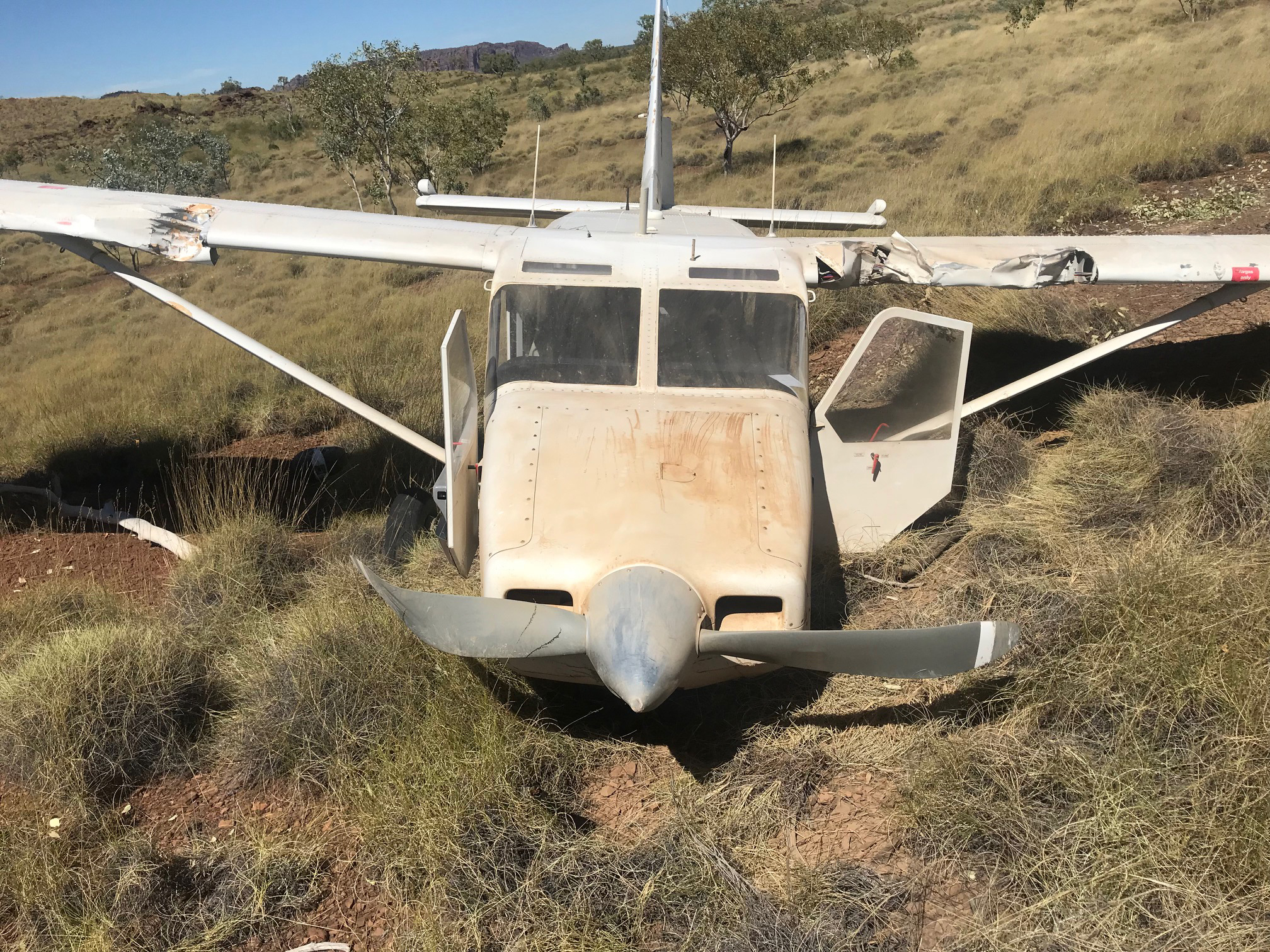 Figure 1: VH-BFL forced landing site. Source: Operator