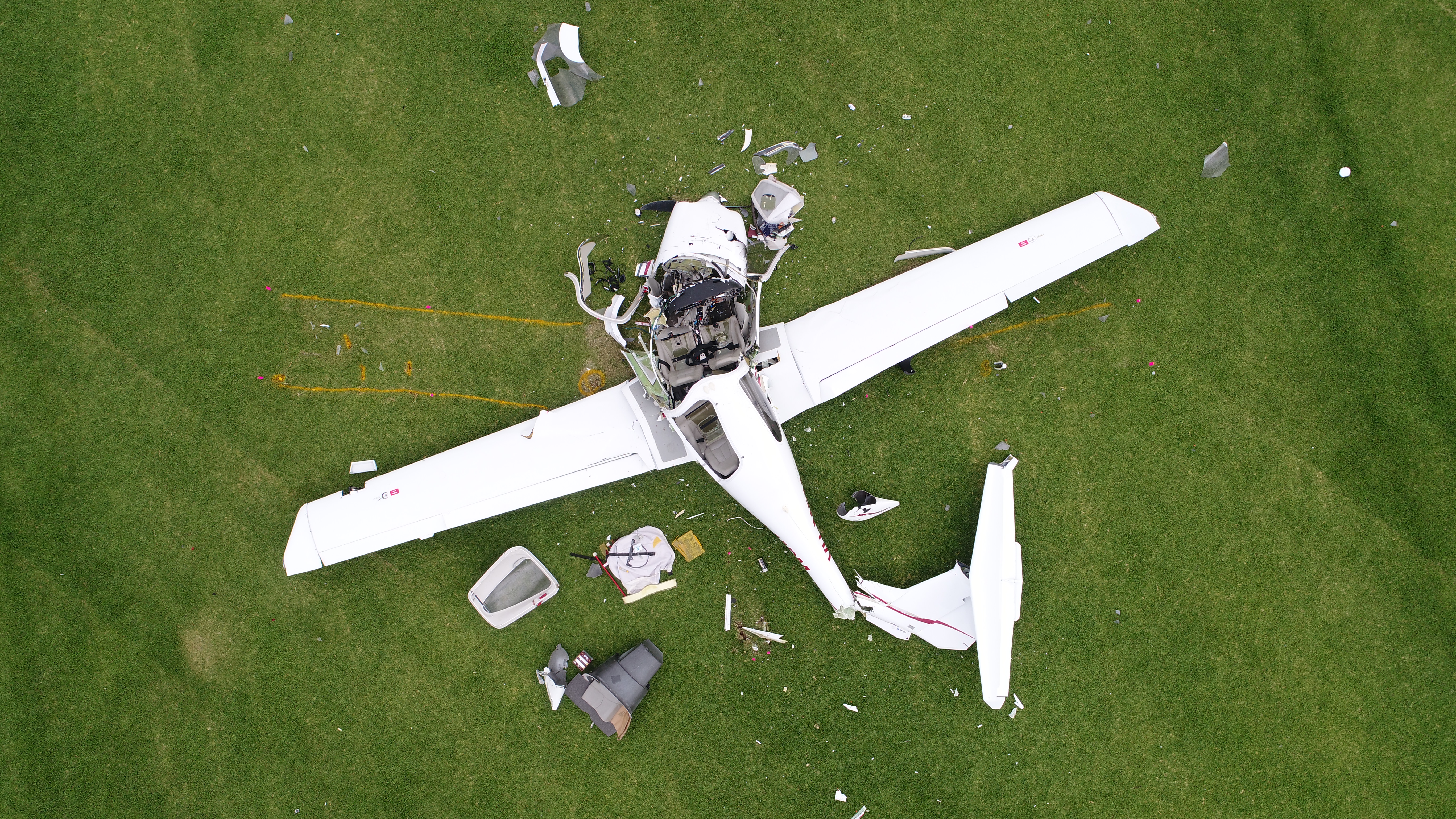 VH-MPM accident site. Source: ATSB