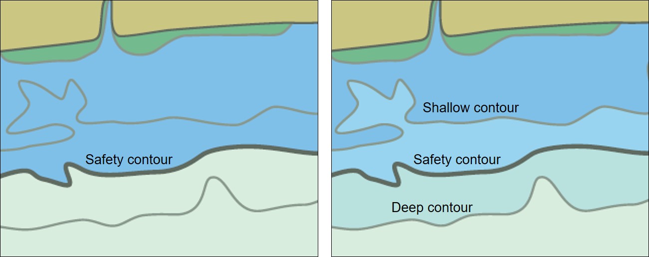 Source: U.S. Chart No.1, National Oceanic and Atmospheric Administration and National Geospatial-Intelligence Agency, modified and annotated by the ATSB
