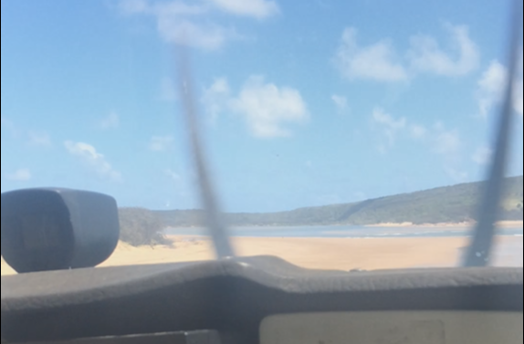 Figure 4: A still image taken from the video footage 2 seconds after engine power loss (1037:36). Source: Queensland Police Service.