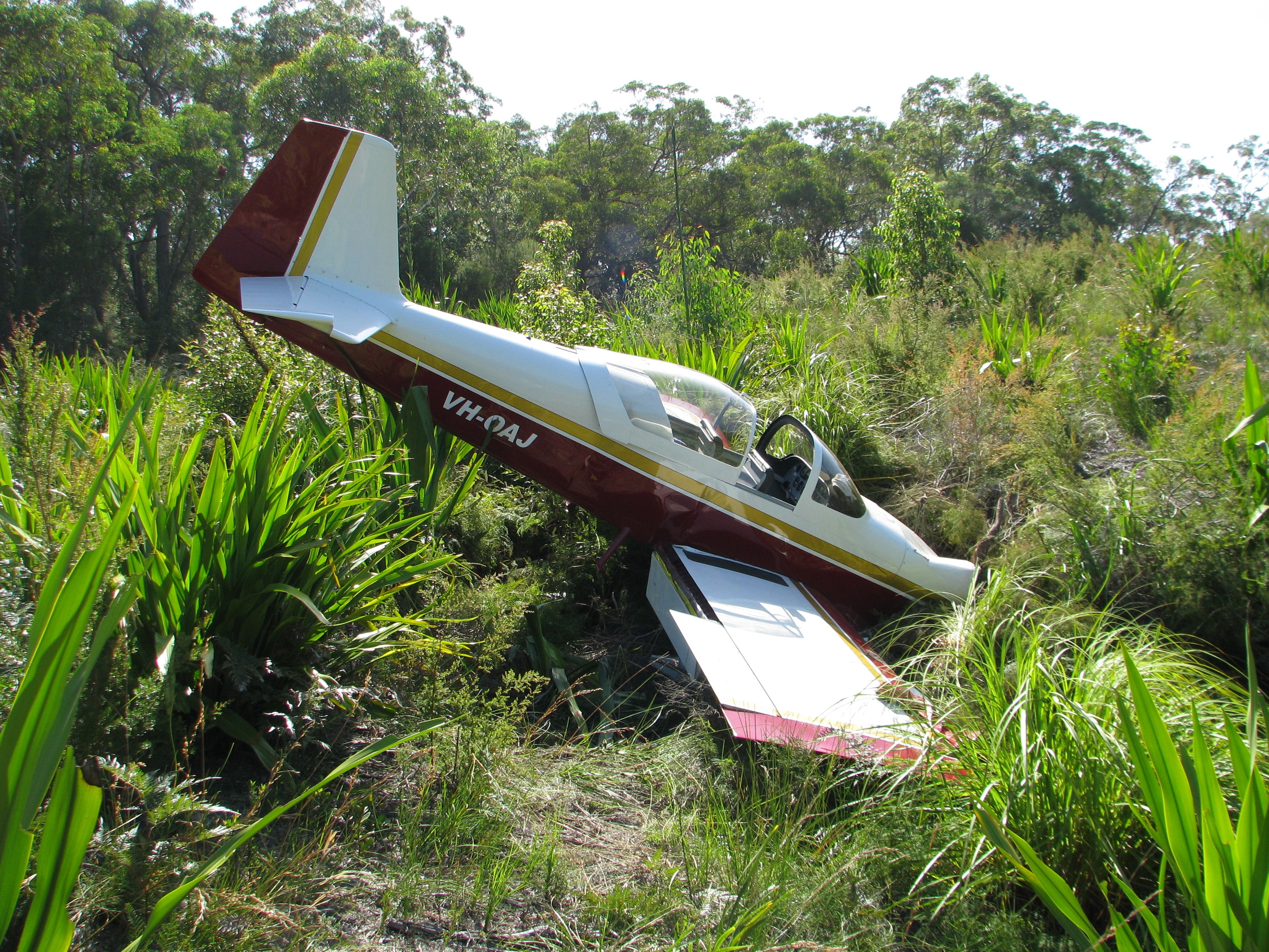 Side view of OAJ in the watercourse