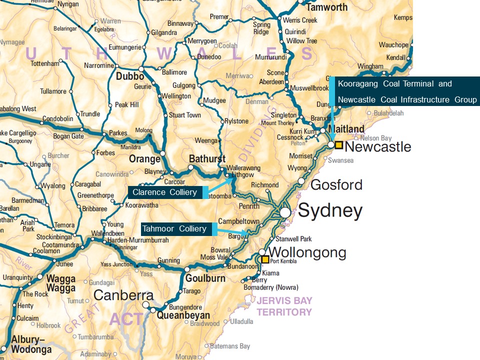 Figure 1: Incident location.<br />
Source: Geoscience Australia, annotated by OTSI